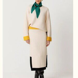 🌿 SKFK Knitted Sweater Top Only – Size 6 (Top)